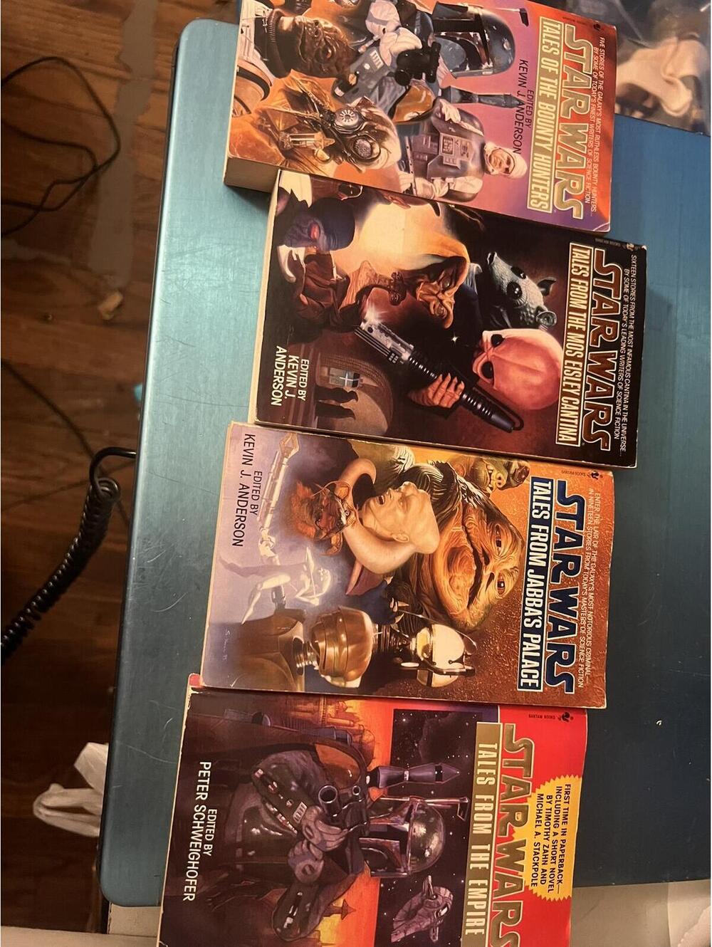 Set of 4 Star Wars Tales Books - Bounty Hunters, Jabba's Palace, Empire, Mos Eis